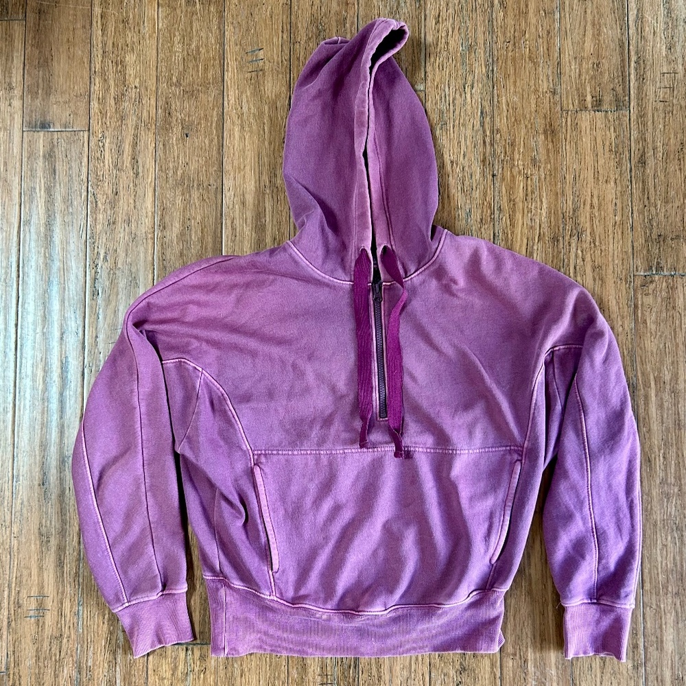 Free People Movement hooded zip sweatshirt